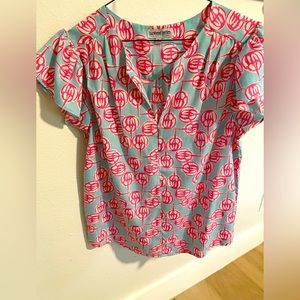 Buckhead Bettie’s floral blouse